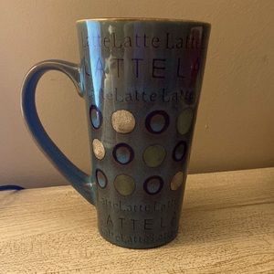 Latte tall tea/coffee mug